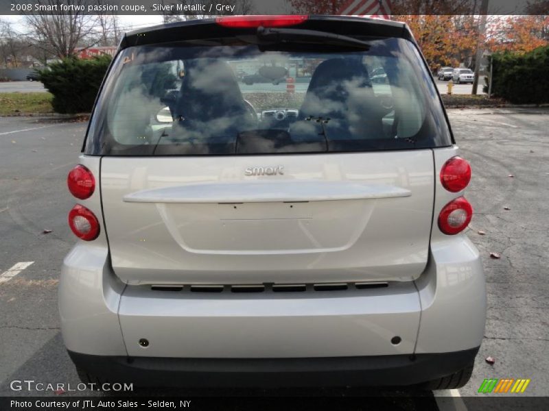 Silver Metallic / Grey 2008 Smart fortwo passion coupe