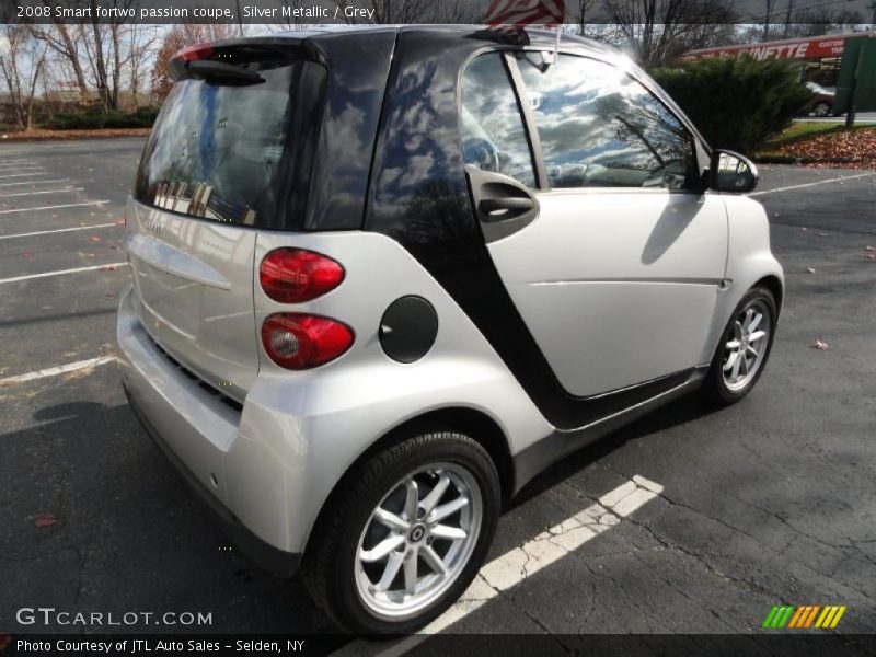 Silver Metallic / Grey 2008 Smart fortwo passion coupe