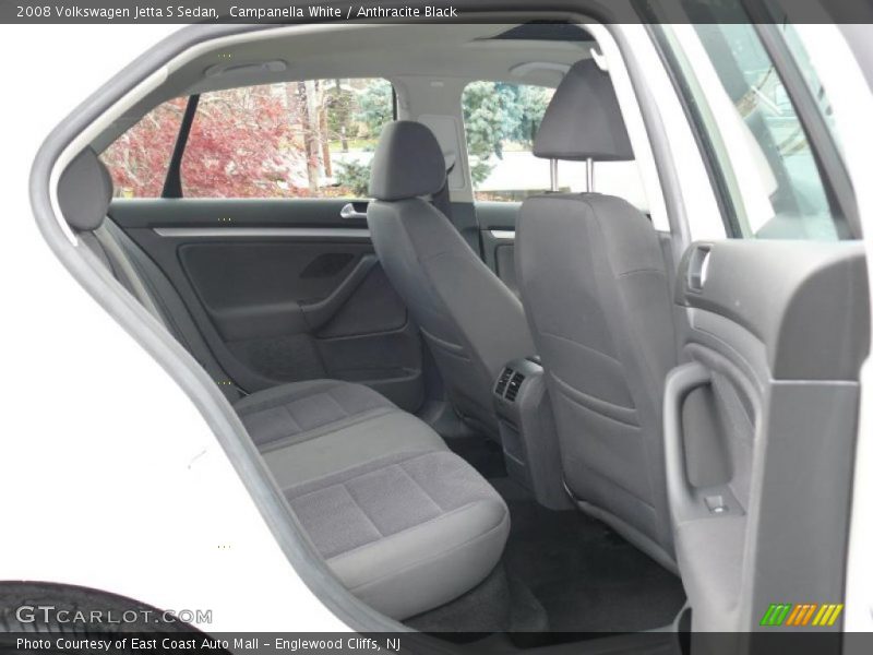 Campanella White / Anthracite Black 2008 Volkswagen Jetta S Sedan