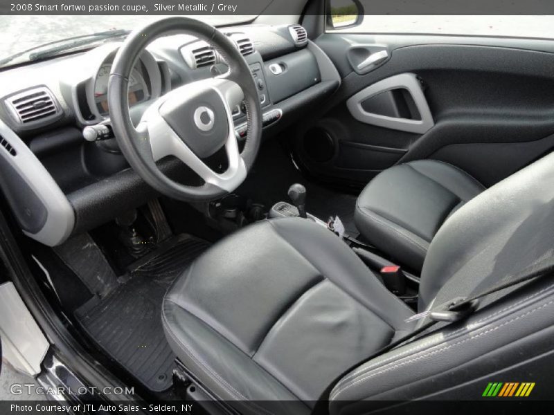 Silver Metallic / Grey 2008 Smart fortwo passion coupe