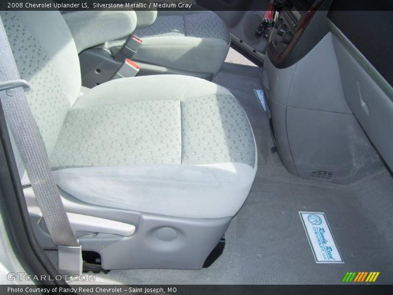 Silverstone Metallic / Medium Gray 2008 Chevrolet Uplander LS