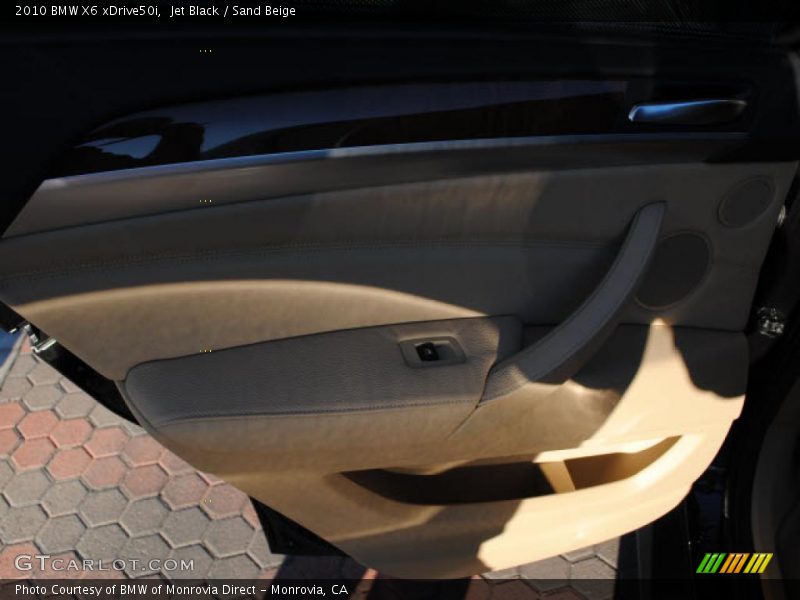 Jet Black / Sand Beige 2010 BMW X6 xDrive50i