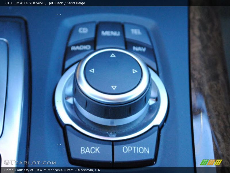 Controls of 2010 X6 xDrive50i