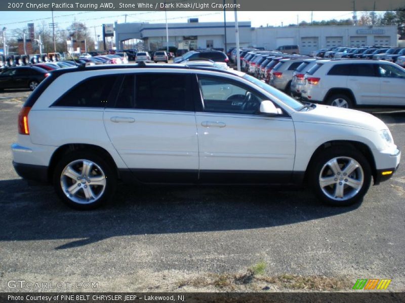Stone White / Dark Khaki/Light Graystone 2007 Chrysler Pacifica Touring AWD