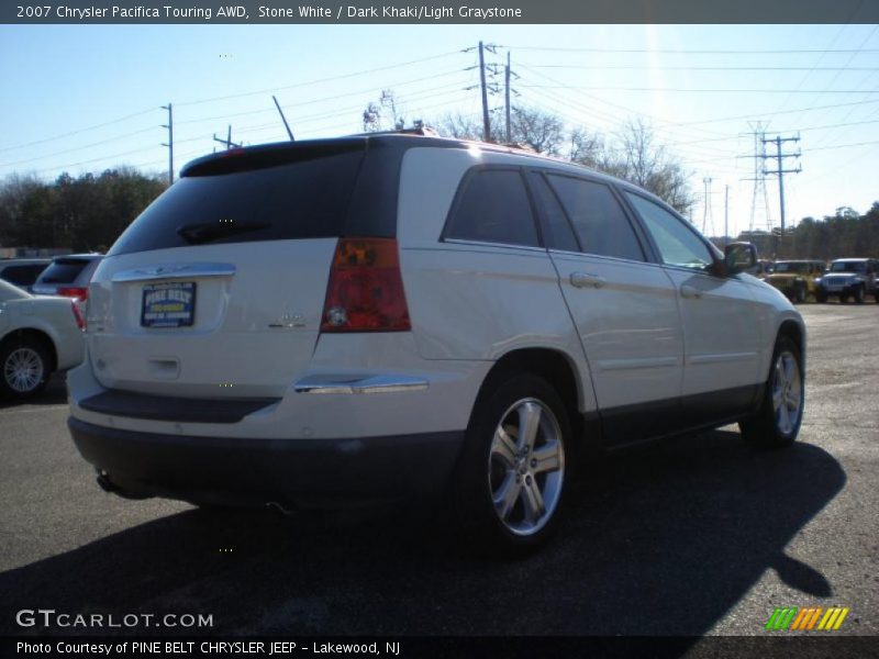 Stone White / Dark Khaki/Light Graystone 2007 Chrysler Pacifica Touring AWD