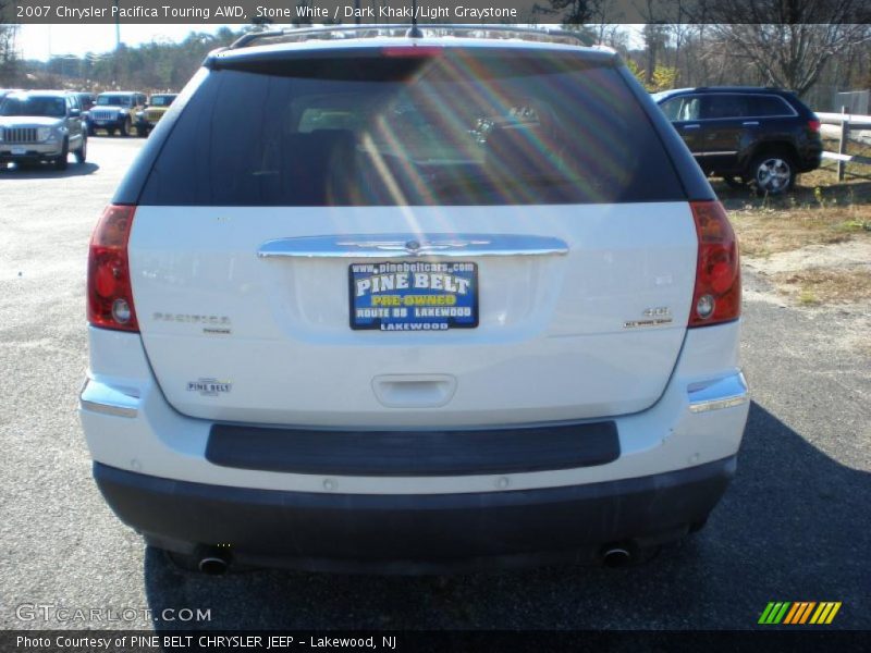 Stone White / Dark Khaki/Light Graystone 2007 Chrysler Pacifica Touring AWD