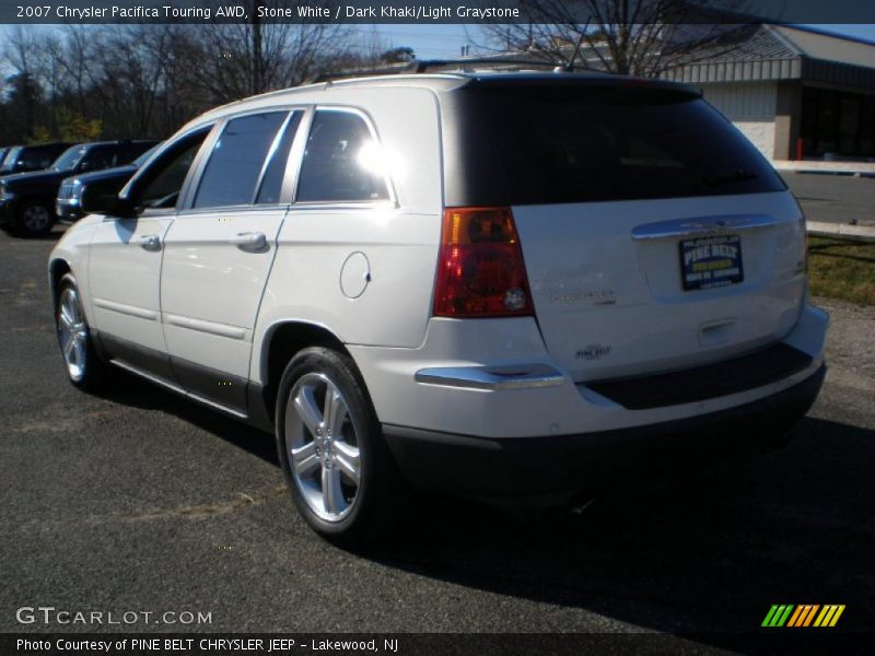 Stone White / Dark Khaki/Light Graystone 2007 Chrysler Pacifica Touring AWD