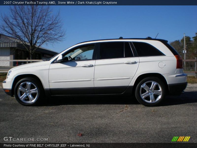 Stone White / Dark Khaki/Light Graystone 2007 Chrysler Pacifica Touring AWD