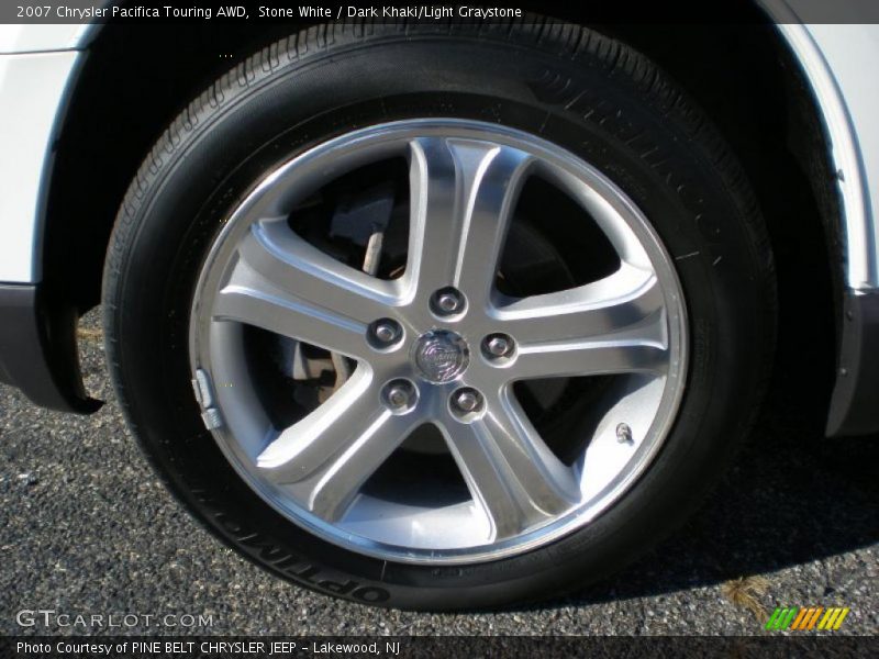 Stone White / Dark Khaki/Light Graystone 2007 Chrysler Pacifica Touring AWD