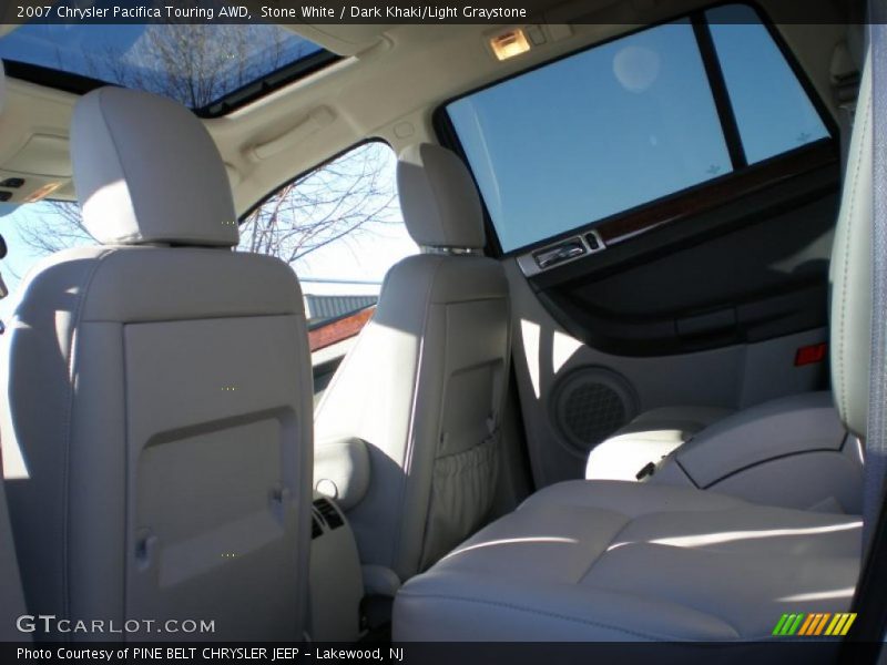 Stone White / Dark Khaki/Light Graystone 2007 Chrysler Pacifica Touring AWD