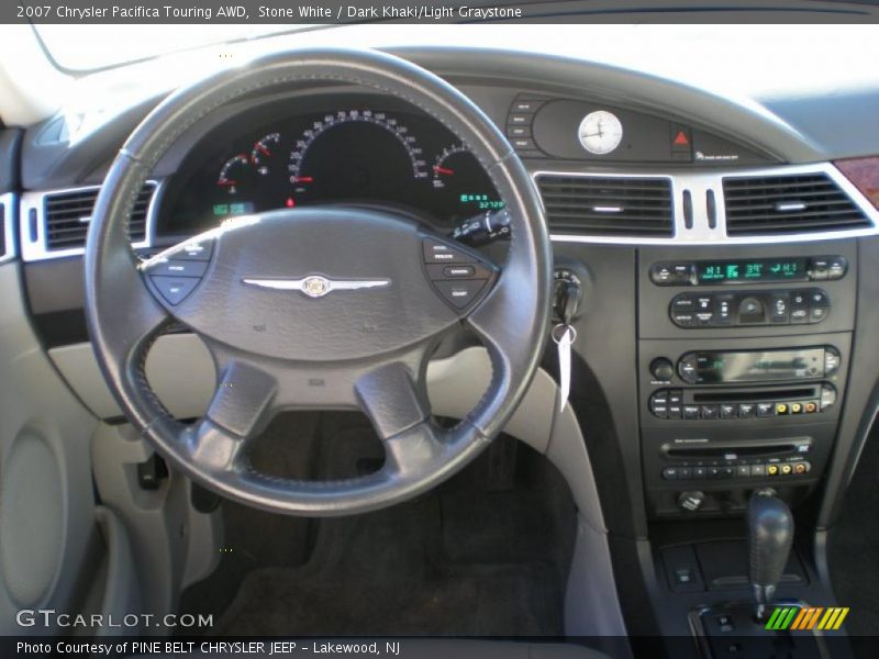 Stone White / Dark Khaki/Light Graystone 2007 Chrysler Pacifica Touring AWD