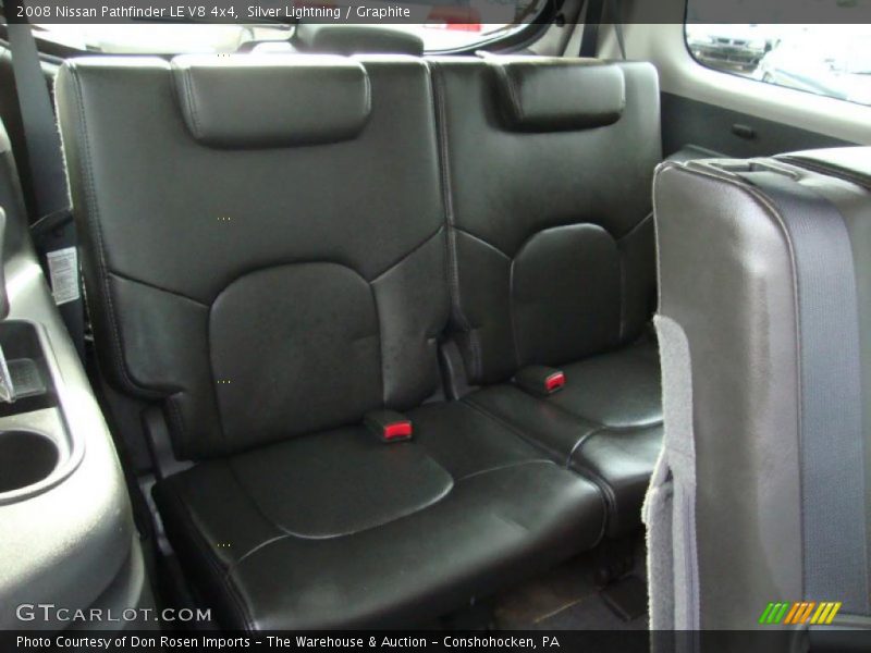  2008 Pathfinder LE V8 4x4 Graphite Interior