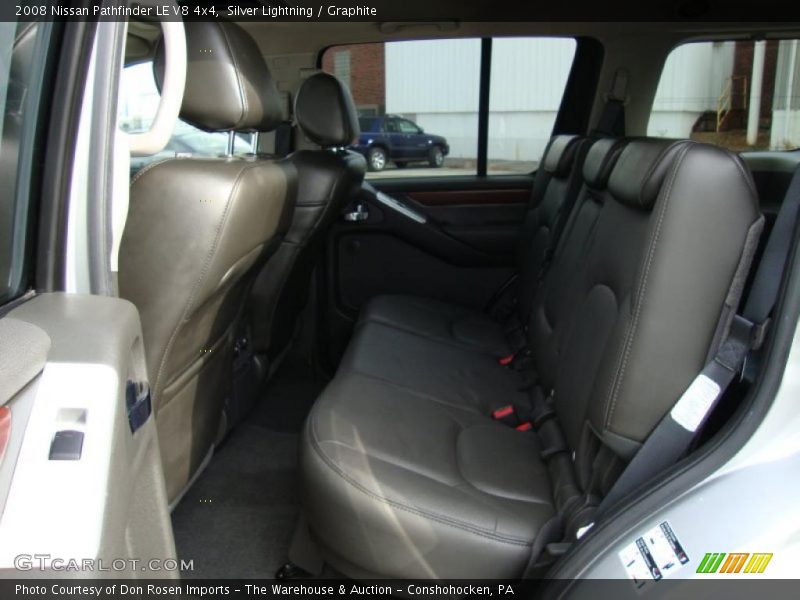 Silver Lightning / Graphite 2008 Nissan Pathfinder LE V8 4x4