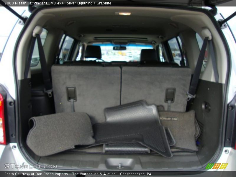 Silver Lightning / Graphite 2008 Nissan Pathfinder LE V8 4x4