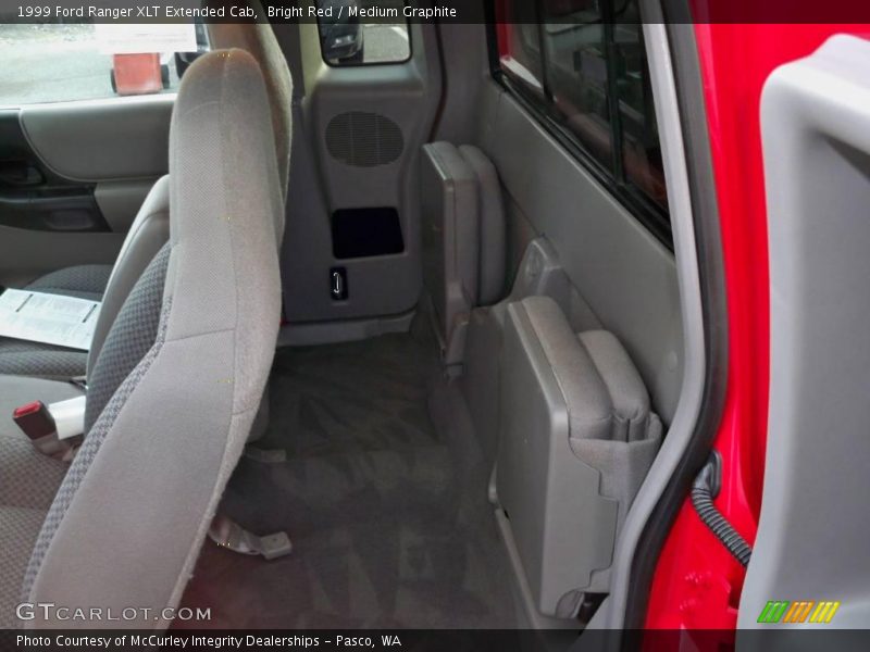 Bright Red / Medium Graphite 1999 Ford Ranger XLT Extended Cab