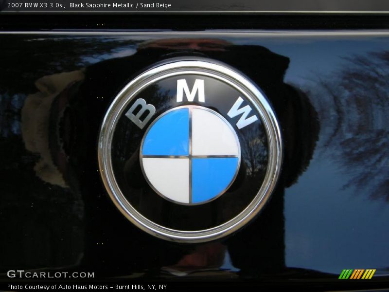  2007 X3 3.0si Logo