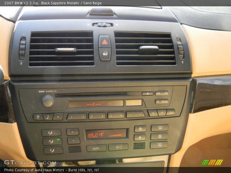 Controls of 2007 X3 3.0si
