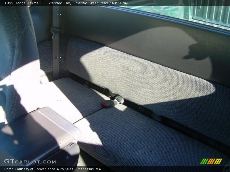 Emerald Green Pearl / Mist Gray 1999 Dodge Dakota SLT Extended Cab