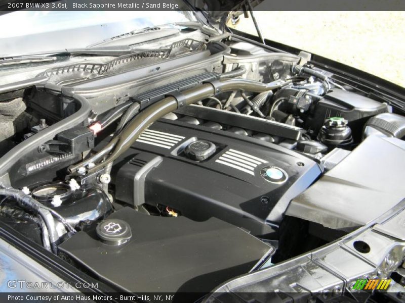  2007 X3 3.0si Engine - 3.0 Liter DOHC 24-Valve Inline 6 Cylinder