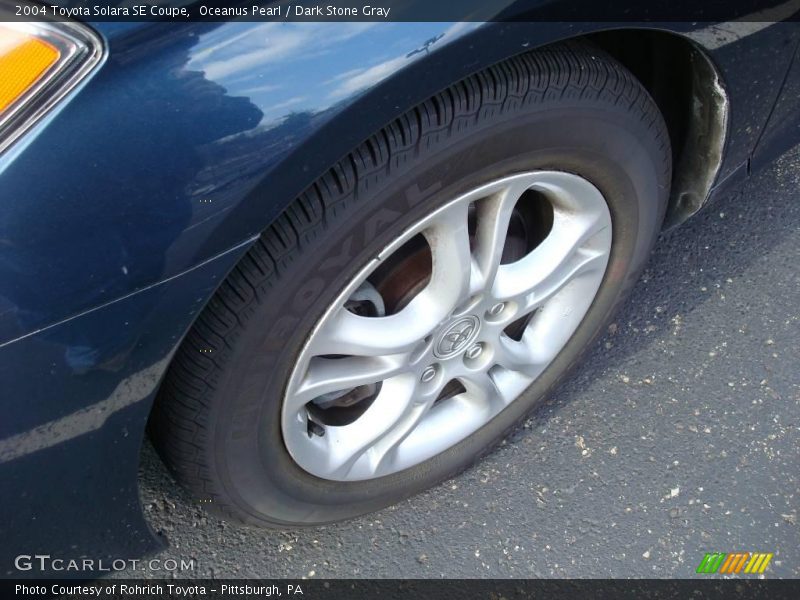 Oceanus Pearl / Dark Stone Gray 2004 Toyota Solara SE Coupe