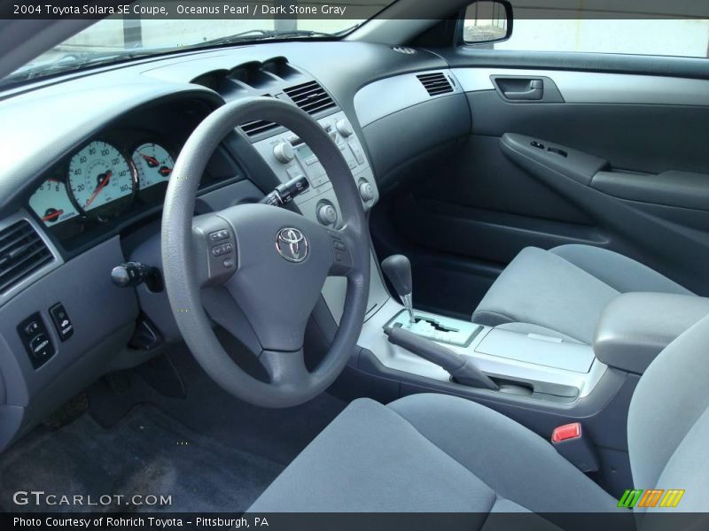 Oceanus Pearl / Dark Stone Gray 2004 Toyota Solara SE Coupe