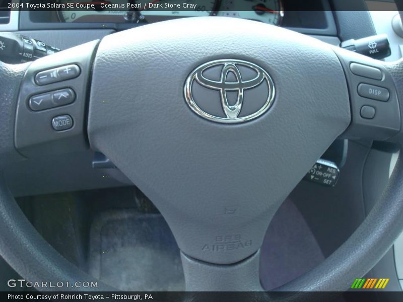 Oceanus Pearl / Dark Stone Gray 2004 Toyota Solara SE Coupe