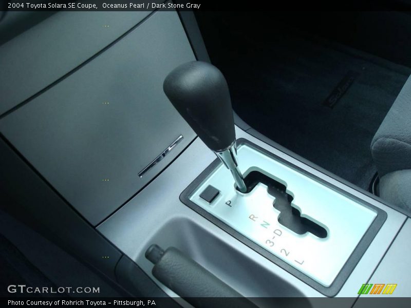 Oceanus Pearl / Dark Stone Gray 2004 Toyota Solara SE Coupe