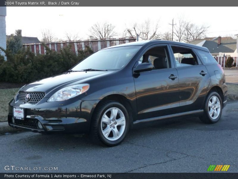 Black / Dark Gray 2004 Toyota Matrix XR