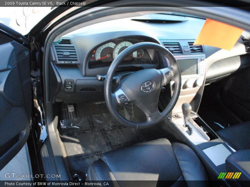 Black / Charcoal 2009 Toyota Camry SE V6