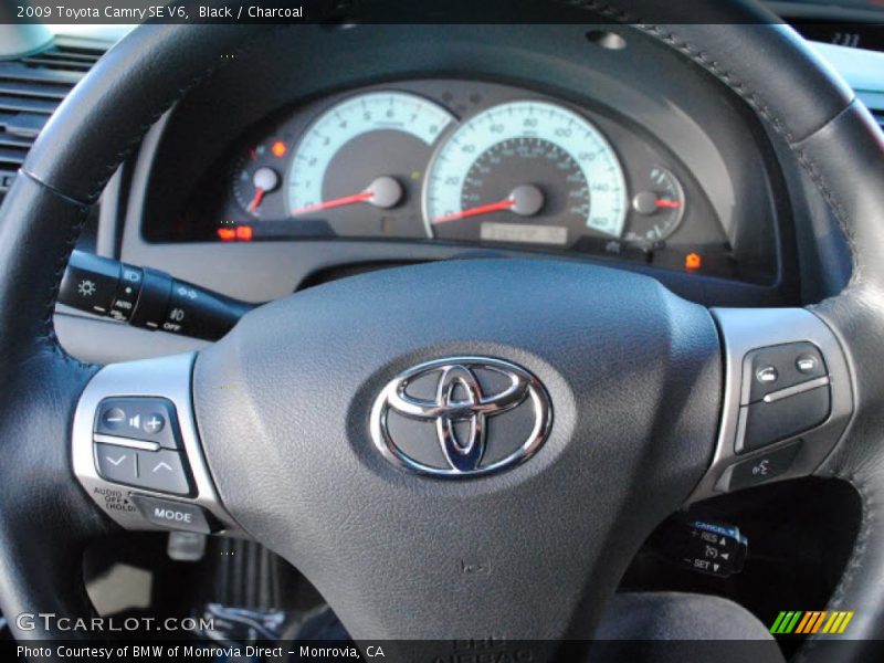 Black / Charcoal 2009 Toyota Camry SE V6