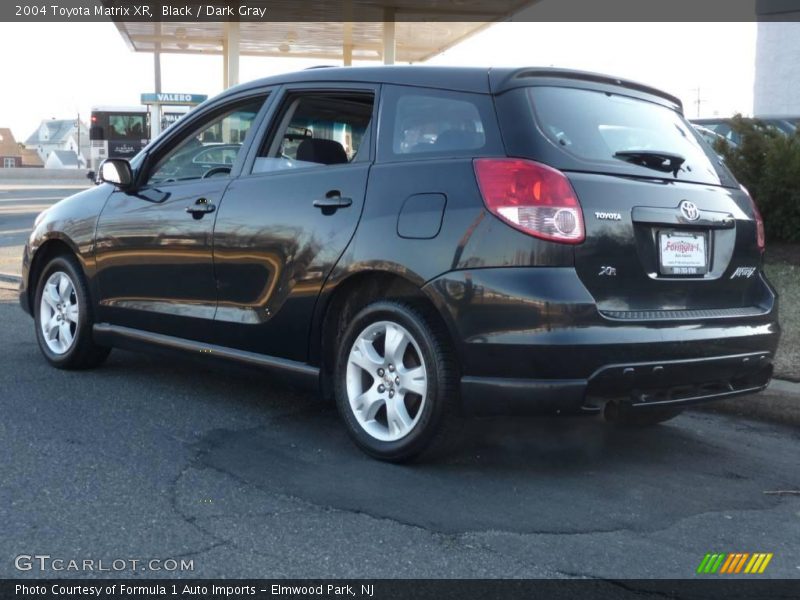 Black / Dark Gray 2004 Toyota Matrix XR