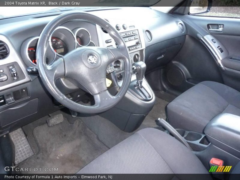 Black / Dark Gray 2004 Toyota Matrix XR