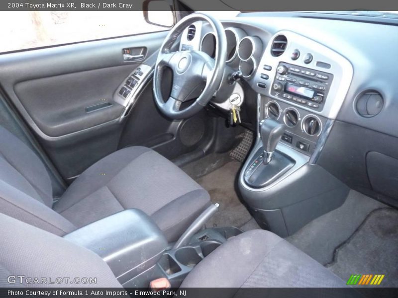 Black / Dark Gray 2004 Toyota Matrix XR