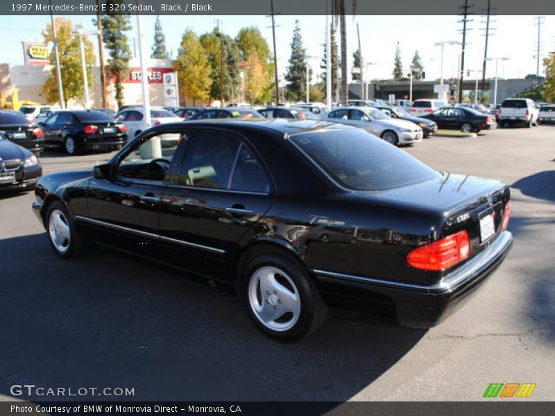 Black / Black 1997 Mercedes-Benz E 320 Sedan