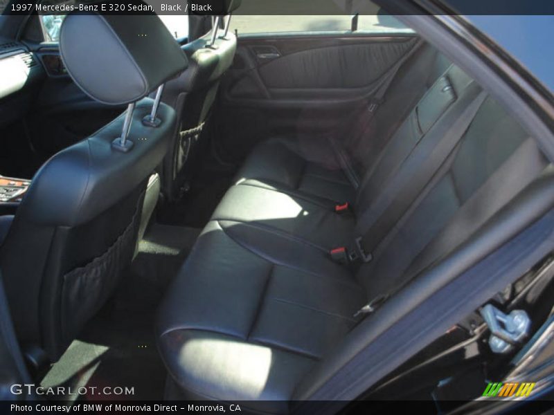 Black / Black 1997 Mercedes-Benz E 320 Sedan