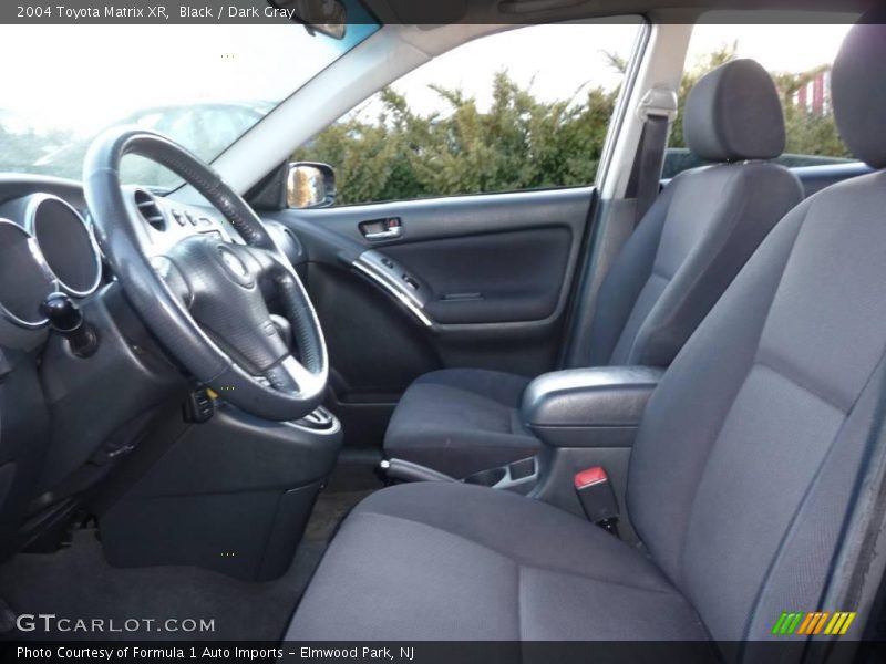 Black / Dark Gray 2004 Toyota Matrix XR