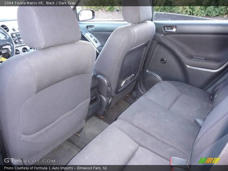 Black / Dark Gray 2004 Toyota Matrix XR
