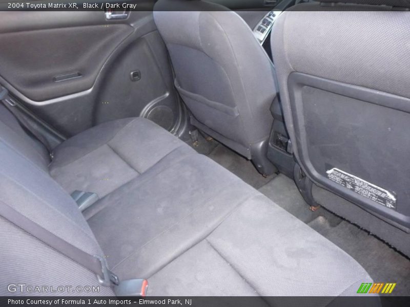 Black / Dark Gray 2004 Toyota Matrix XR