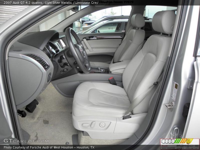Light Silver Metallic / Limestone Grey 2007 Audi Q7 4.2 quattro