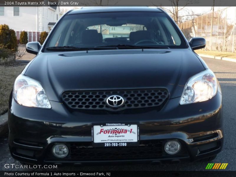 Black / Dark Gray 2004 Toyota Matrix XR