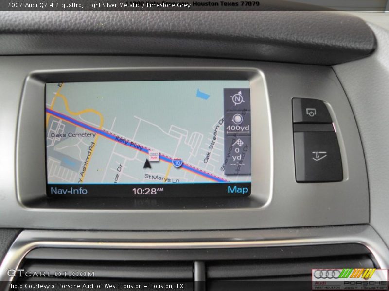 Light Silver Metallic / Limestone Grey 2007 Audi Q7 4.2 quattro