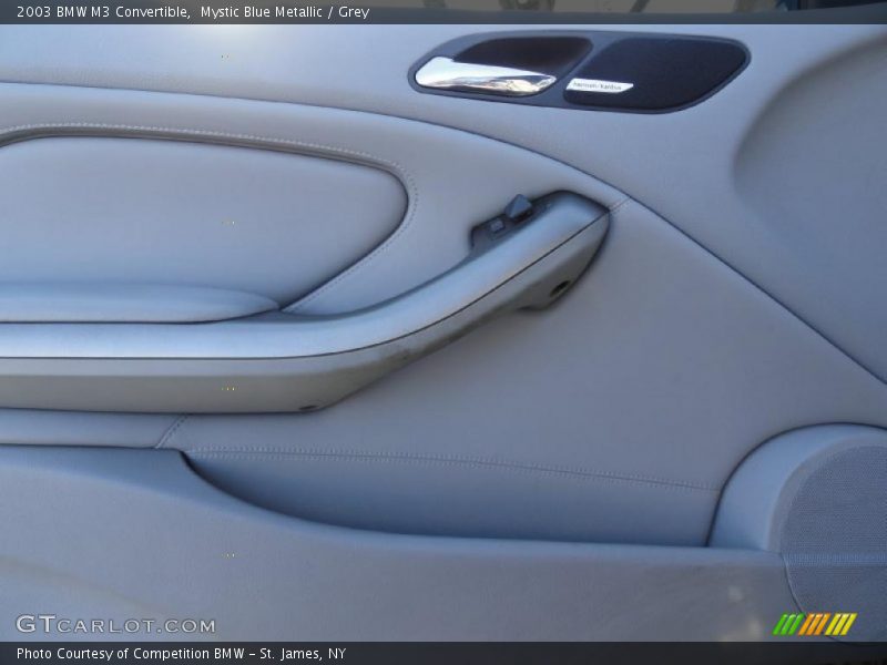 Mystic Blue Metallic / Grey 2003 BMW M3 Convertible