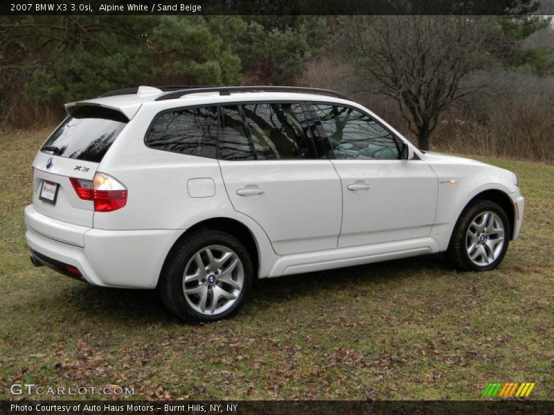  2007 X3 3.0si Alpine White