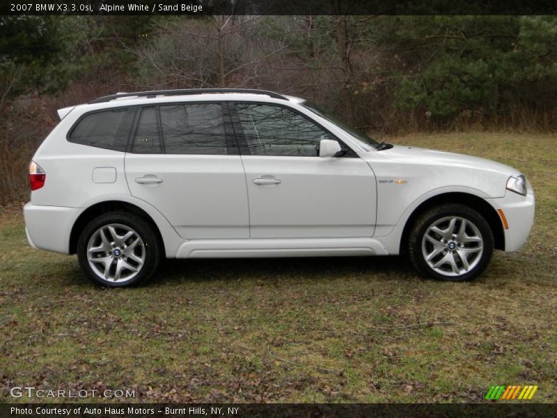  2007 X3 3.0si Alpine White
