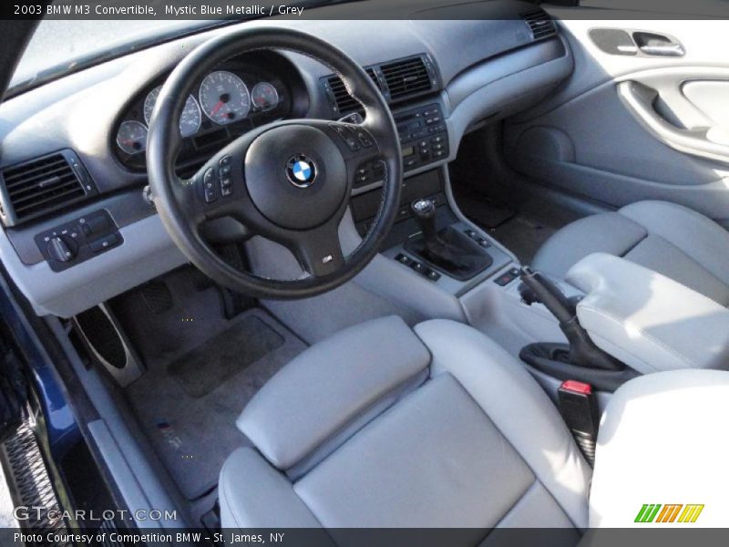 Grey Interior - 2003 M3 Convertible 