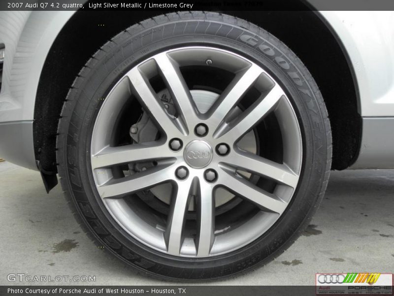 Light Silver Metallic / Limestone Grey 2007 Audi Q7 4.2 quattro