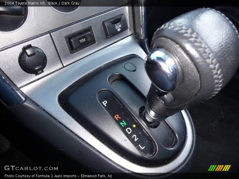Black / Dark Gray 2004 Toyota Matrix XR