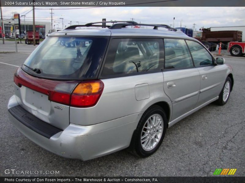 Silver Stone Metallic / Gray Moquette 2004 Subaru Legacy L Wagon