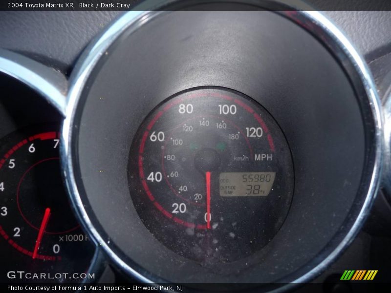 Black / Dark Gray 2004 Toyota Matrix XR