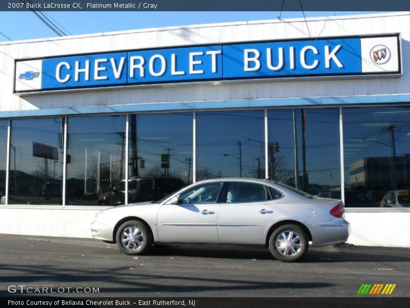 Platinum Metallic / Gray 2007 Buick LaCrosse CX
